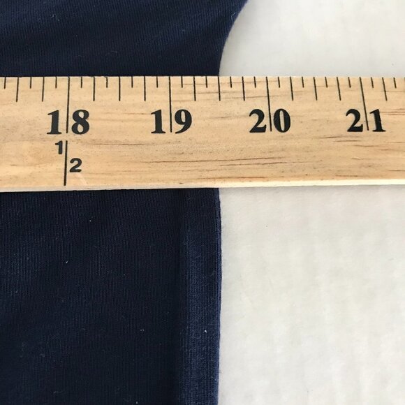 Tahari Black Top with Ruched Sleeves - Picture 9 of 10